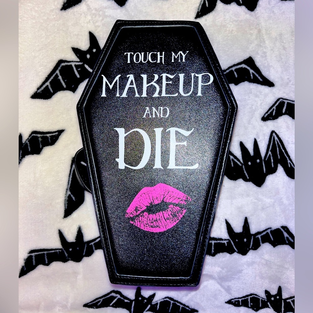 Current Mood Coffin Makeup Bag